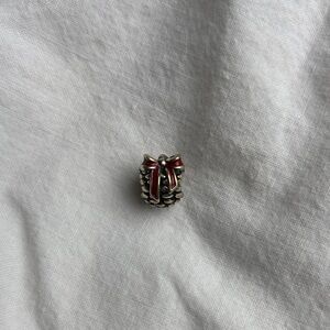 Pandora Red Bow Charm